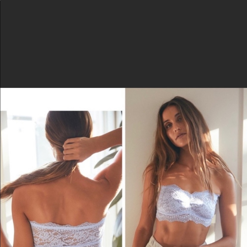 Free people Lacey looks bandeau (blue moon quartz)